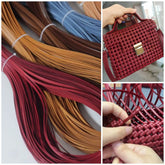 Eco-Friendly 4.5mm PE Rattan - Waterproof & Flexible - Ideal for DIY Weaving Kits and Crafts