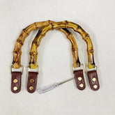Brown Leather Buckle DIY Bag Handle