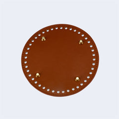 Light Brown Round Bag Base