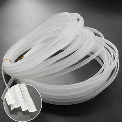 5mm transparent bag reinforcement strip for DIY woven bags and handmade crafts.