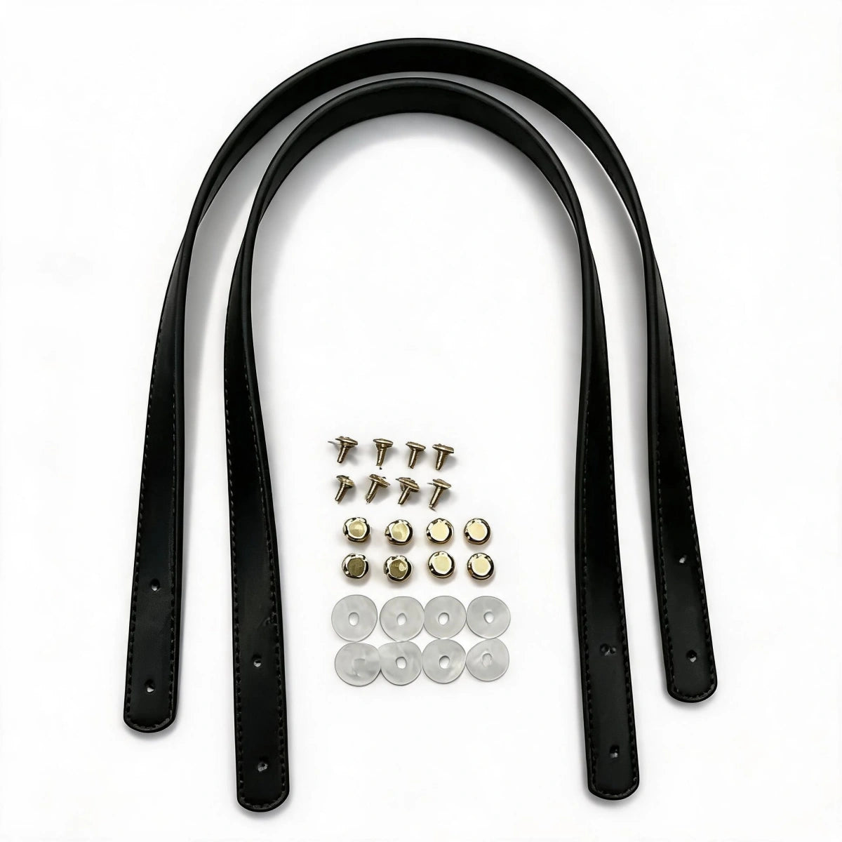 62cm PU Bag Strap Black