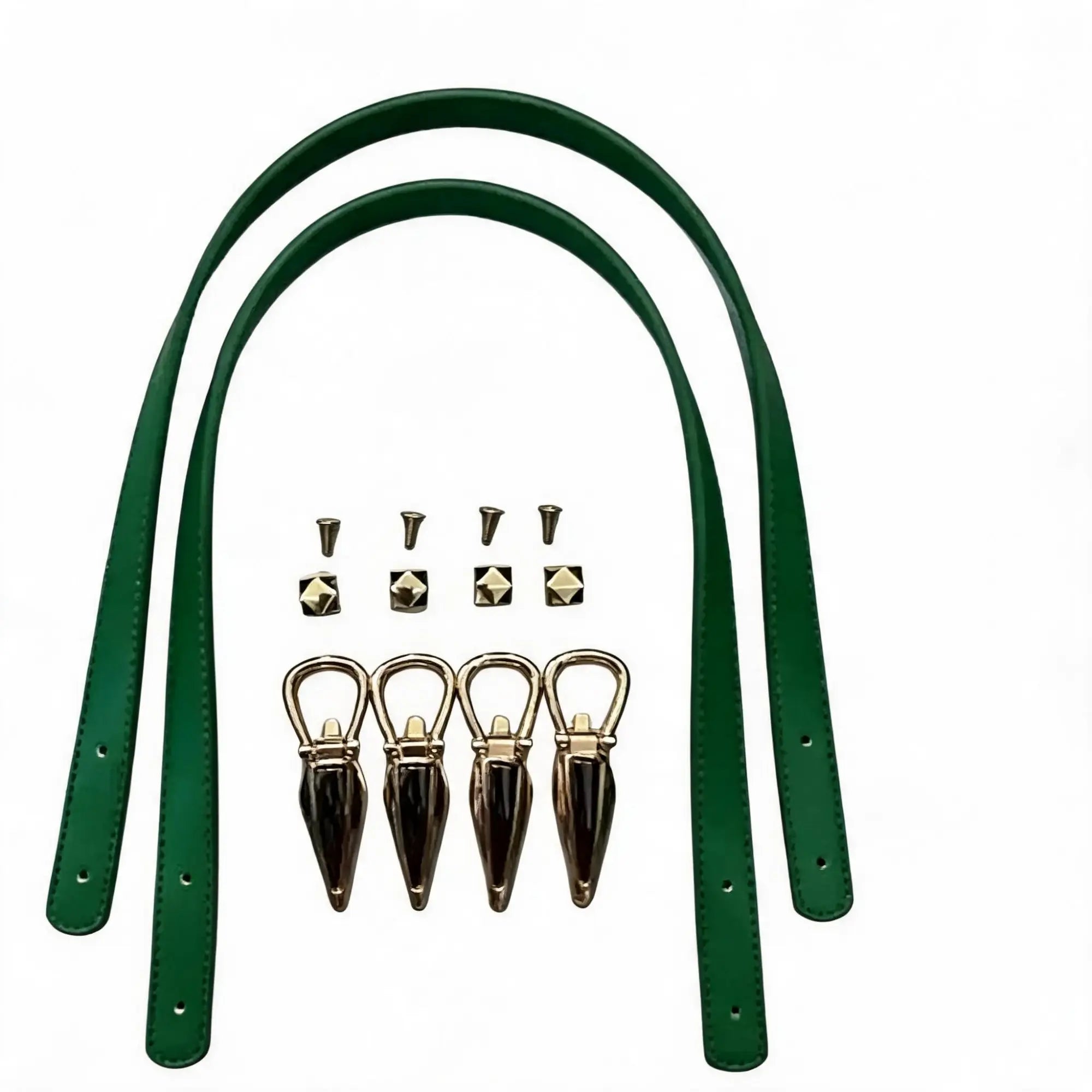 68cm PU Bag Strap Emerald Green