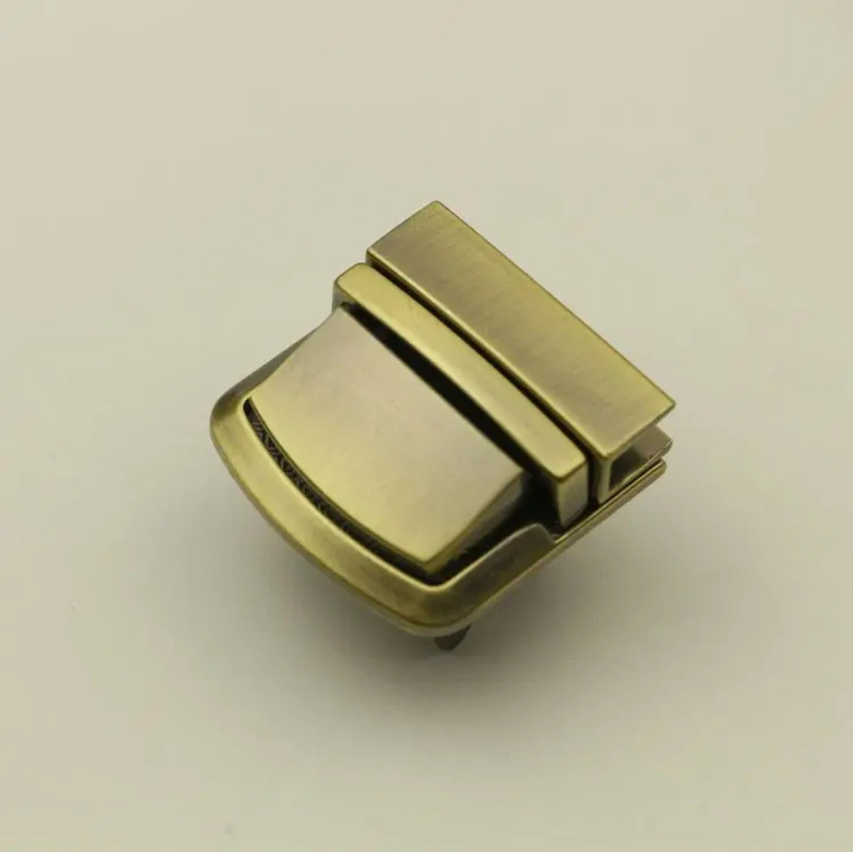 Bronze-colored square lock