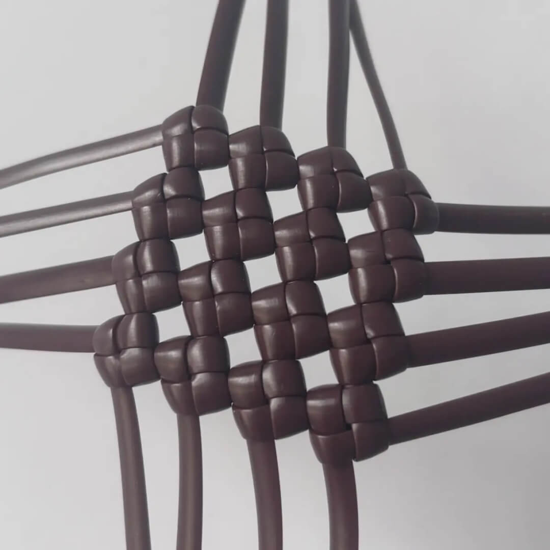 Brown 5mm PE rattan