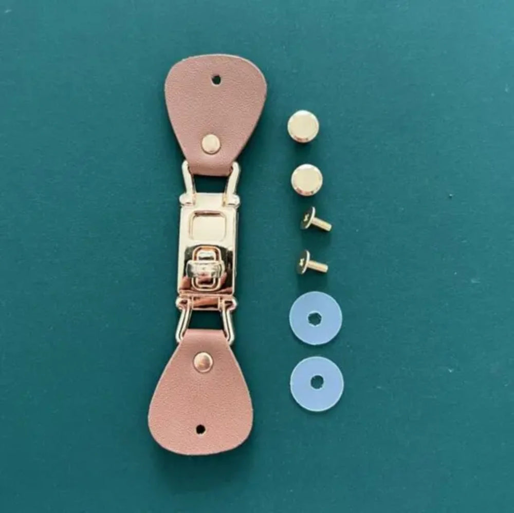 Brown bag clasp