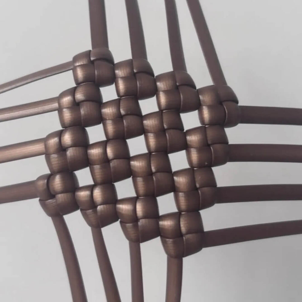 Copper 5mm PE rattan