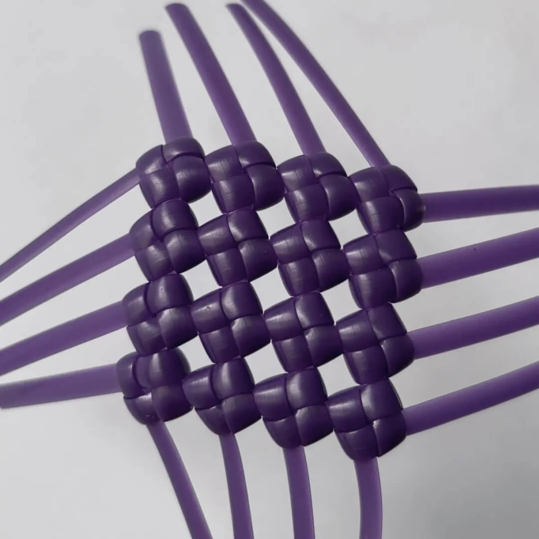 Dreamy Purple 5mm PE rattan