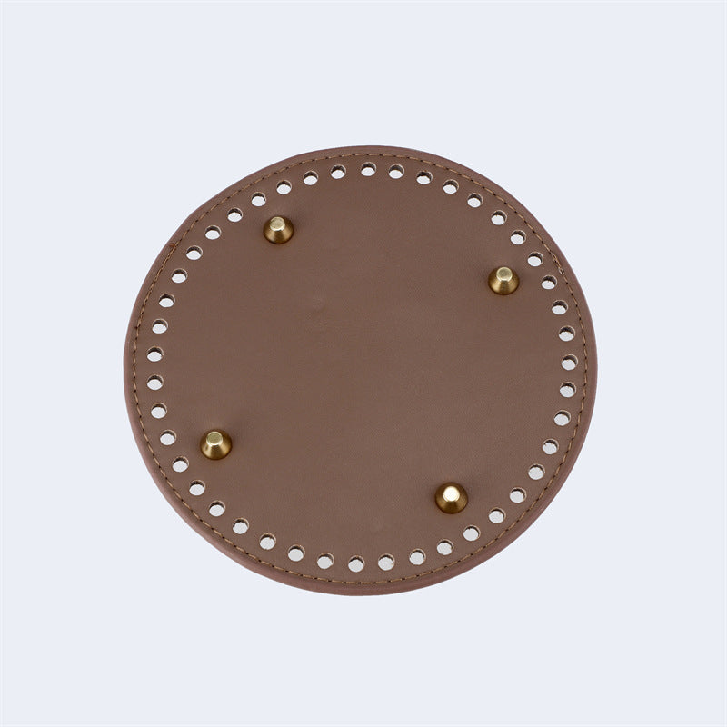 Dark Khaki Round Bag Base