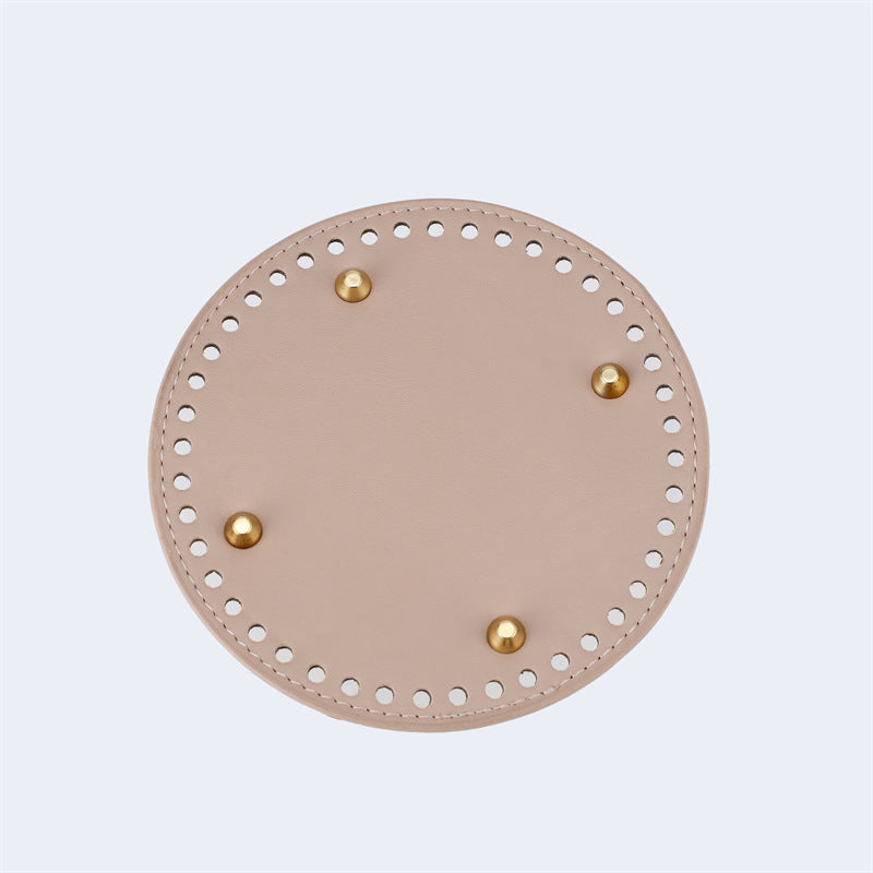 Khaki Round Bag Base