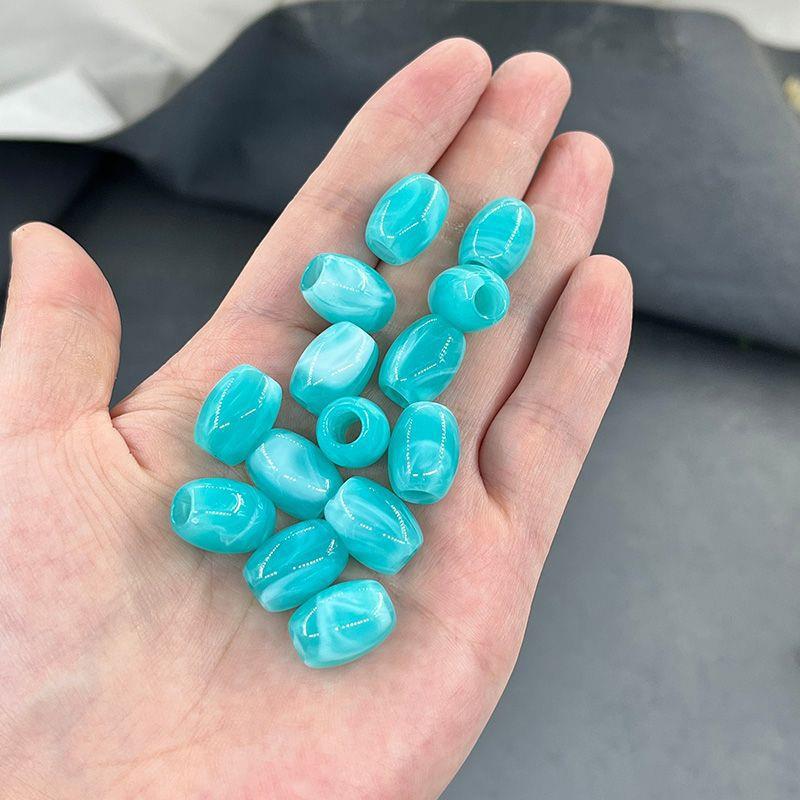 Light Blue Acrylic Beads