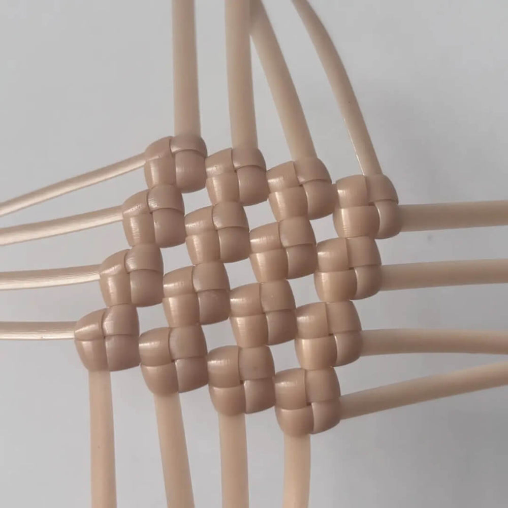 milk tea 5mm PE rattan