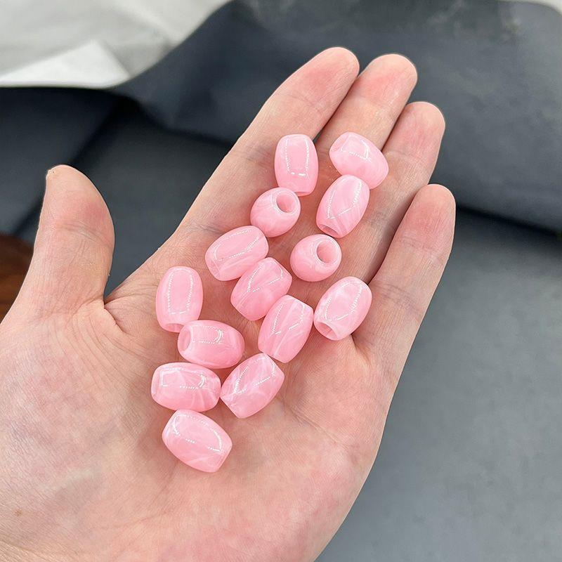 Pink Acrylic Beads