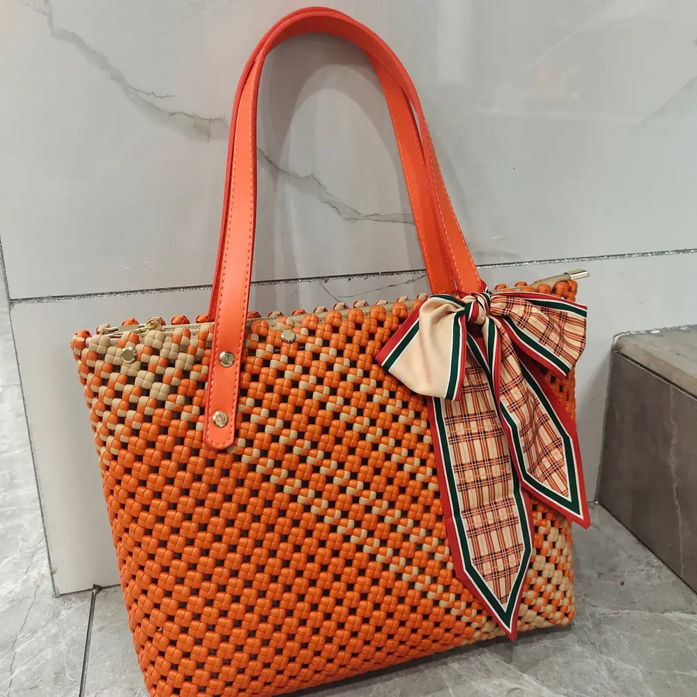 PU Bag Strap Orange