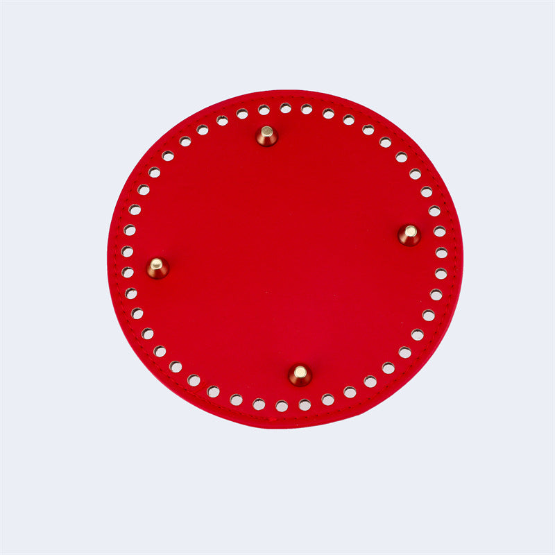 Red Round Bag Base