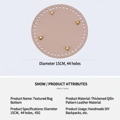 Round Bag Base Size