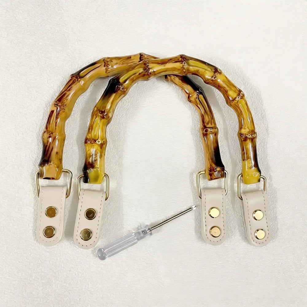 White Leather Buckle DIY Bag Handle