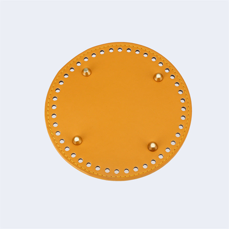 Yellow Round Bag Base